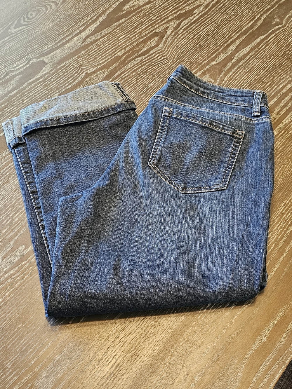 Style & Co. Women's Dark Blue Straight-Leg Jeans